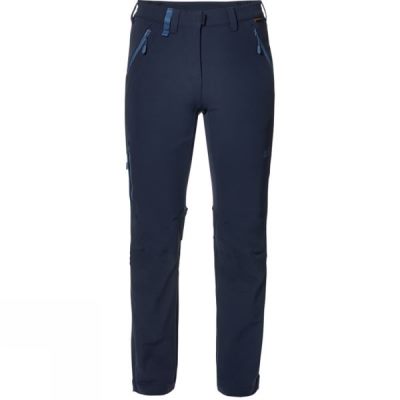 Pantalones Jack Wolfskin Activate XT Softshell Mujer - Azul Marino - Chile TVA784901